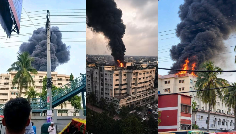 ময়মনসিংহ মেডিকেলে আগুন, হুড়োহুড়িতে শিশুসহ নিহত ৬; আহত অন্তত ২০