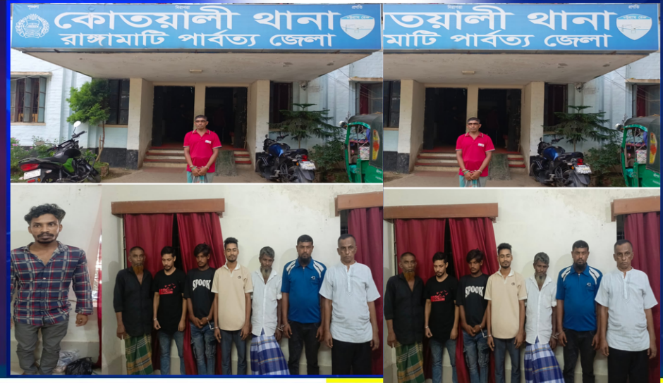 কোতয়ালী থানার বিশেষ অভিযানে ৯ জন গ্রেপ্তার, ইয়াবা উদ্ধার।