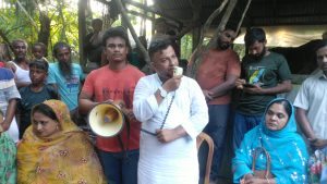 আমিরপুরে নারী নেত্রীদের নিয়ে চেয়ারম্যান প্রার্থী জসিম উদ্দিনের উঠান বৈঠক