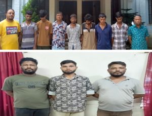 রাঙ্গামাটিতে পুলিশের সাঁড়াশি  অভিযানে, ছাত্রলীগ নেতাসহ গ্রেপ্তার ১২