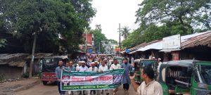 লামায় জামায়াতের বিশাল বিক্ষোভ: ২৮ অক্টোবরের লগি-বৈঠার খুনিদের বিচারের দাবি