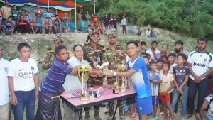 কুরুকপাতা ফুটবল টুর্নামেন্টের শিরোপা জিতল যুব সংঘ একাদশ