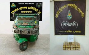 খরুলিয়ায় ৩ লাখ ইয়াবাসহ সিএনজি জব্দ, ছলিম উল্লাহসহ দুজন পলাতক