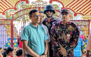 দুর্গাপূজায় রাঙামাটিতে বিজিবির বিশেষ টহল, জোরদার গোয়েন্দা নজরদারি।