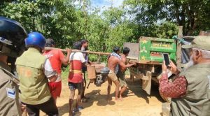 রামুর খুনিয়াপালংয়ে পাহাড়ের বালু উত্তোলনবিরোধী অভিযান, ড্রেজার ও পাইপ জব্দ