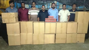 কক্সবাজারে নকল ব্যান্ডরোলের সাড়ে ৪ লাখ সিগারেট জব্দ