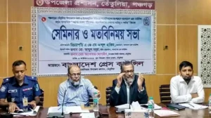 শিক্ষক বা অন্য পেশার কারও সাংবাদিকতা করার সুযোগ নেই: প্রেস কাউন্সিল চেয়ারম্যান